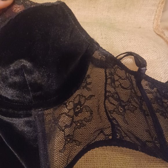 Blood Oath Velvet Bra - Picture 2 of 4